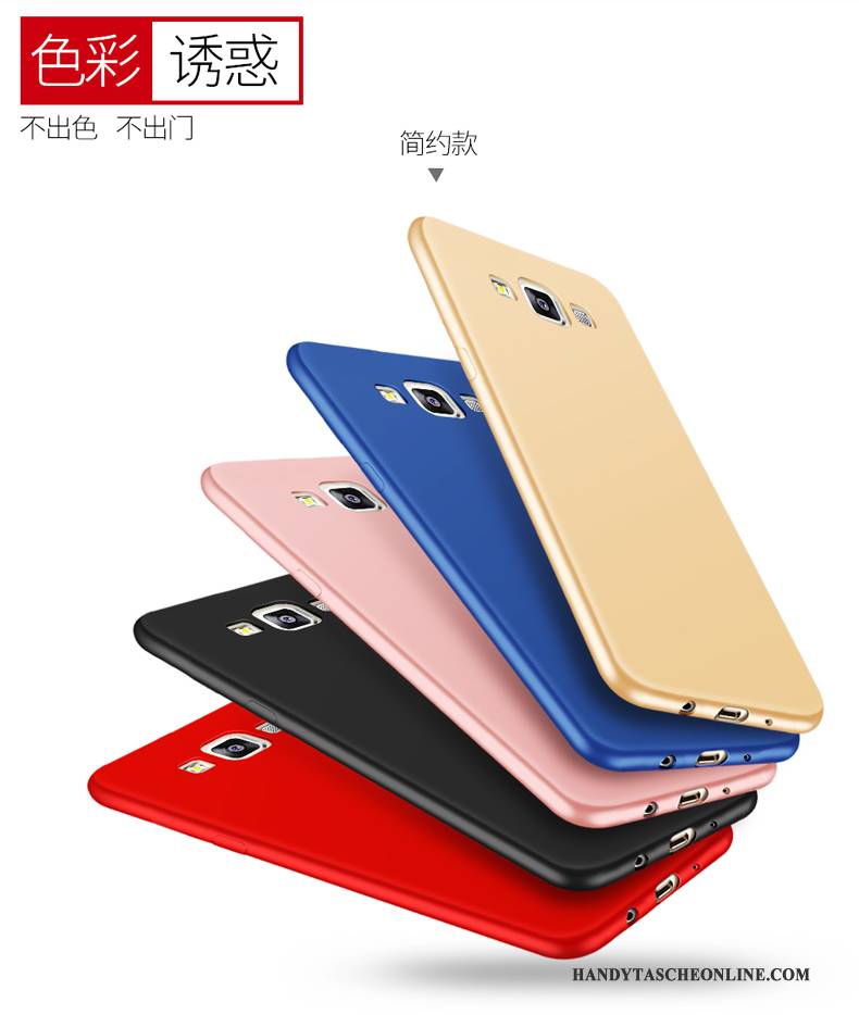 Hülle Samsung Galaxy A3 2015 Farbe Nubuck Leicht, Case Samsung Galaxy A3 2015 Schutz