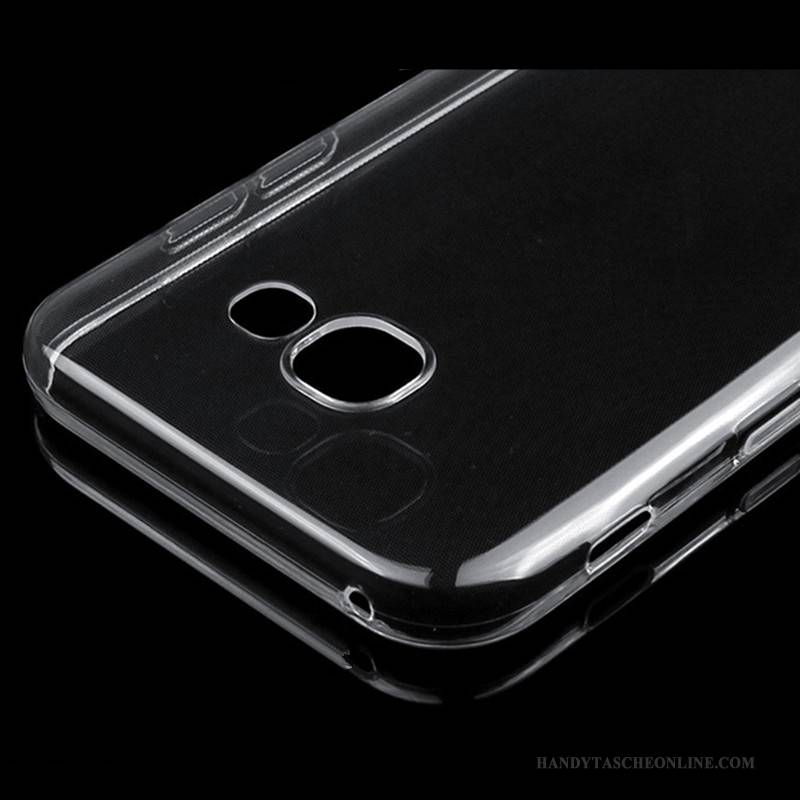 Hülle Samsung Galaxy A3 2017 Schutz Transparent Handyhüllen, Case Samsung Galaxy A3 2017 Weiche Weiß