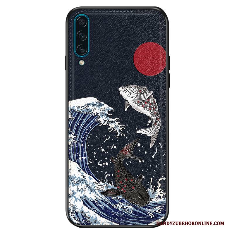 Hülle Samsung Galaxy A30s Leder Handyhüllen Neu, Case Samsung Galaxy A30s Prägung Persönlichkeit Trend
