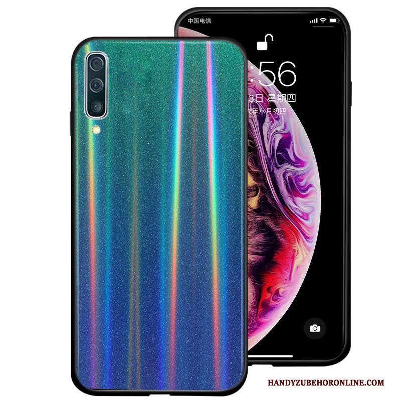 Hülle Samsung Galaxy A30s Persönlichkeit Blau, Case Samsung Galaxy A30s Grün Handyhüllen