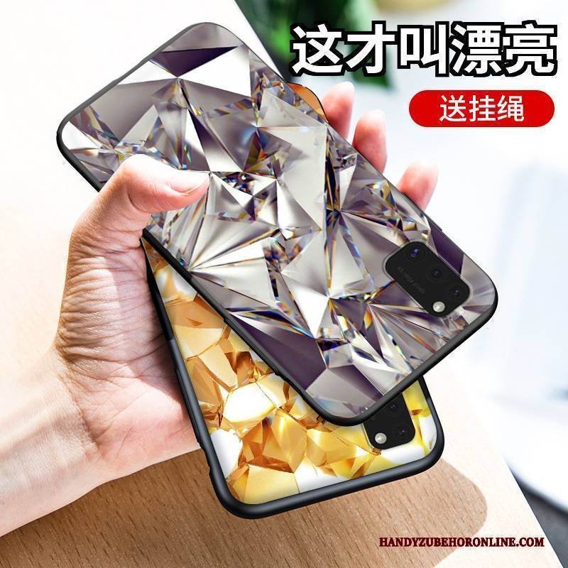 Hülle Samsung Galaxy A41 Schutz Anti-sturz Glas, Case Samsung Galaxy A41 Taschen Einfach Grau
