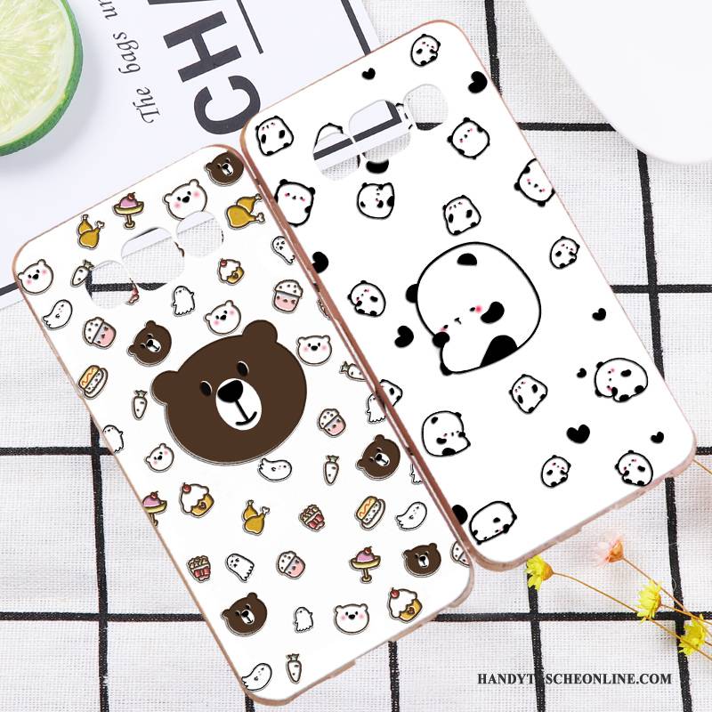 Hülle Samsung Galaxy A5 2016 Kreativ Einfach Weiß, Case Samsung Galaxy A5 2016 Taschen Nette Persönlichkeit