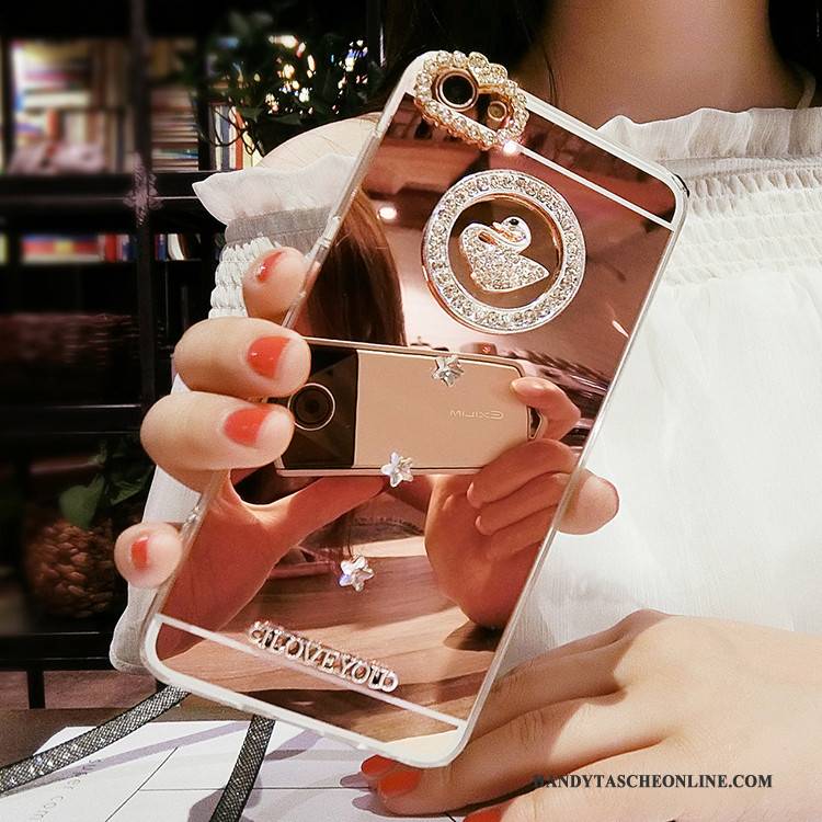 Hülle Samsung Galaxy A5 2016 Kreativ Sterne Persönlichkeit, Case Samsung Galaxy A5 2016 Strass Spiegel Hängende Verzierungen