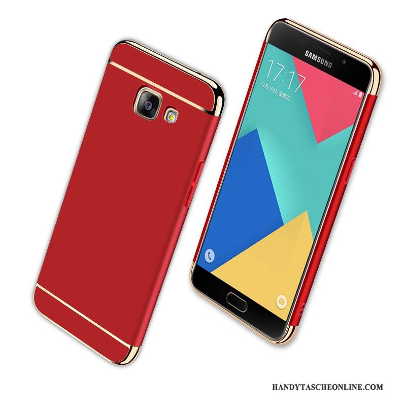 Hülle Samsung Galaxy A5 2016 Taschen Rot Schwer, Case Samsung Galaxy A5 2016 Schutz Anti-sturz Trend