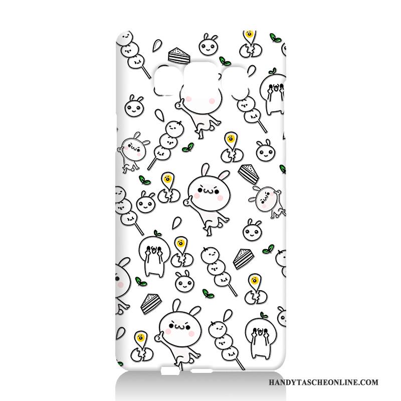 Hülle Samsung Galaxy A5 2016 Weiche Handyhüllen Nette, Case Samsung Galaxy A5 2016 Kreativ Persönlichkeit Weiß