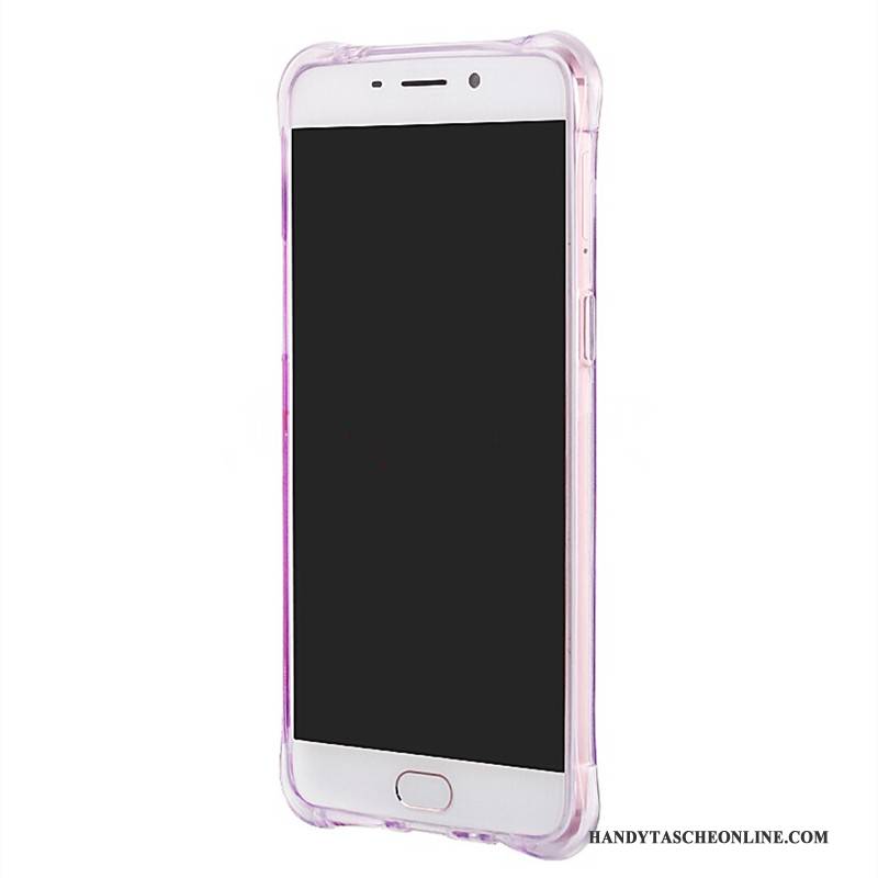 Hülle Samsung Galaxy A5 2016 Weiche Handyhüllen Transparent, Case Samsung Galaxy A5 2016 Silikon Rosa Anti-sturz