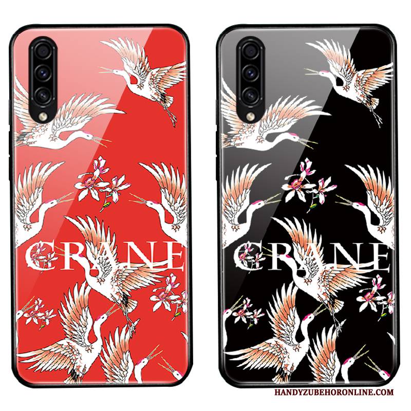 Hülle Samsung Galaxy A50s Taschen Persönlichkeit Handyhüllen, Case Samsung Galaxy A50s Schutz Wind Schwarz