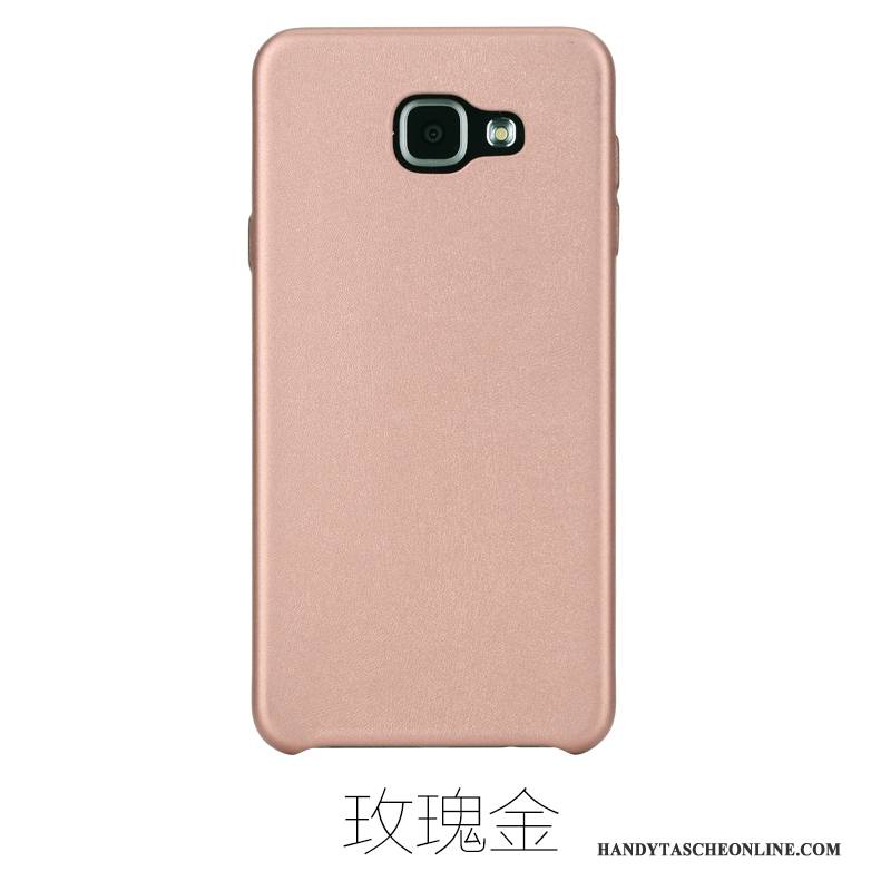 Hülle Samsung Galaxy A7 2015 Lederhülle Rosa Handyhüllen, Case Samsung Galaxy A7 2015 Schutz