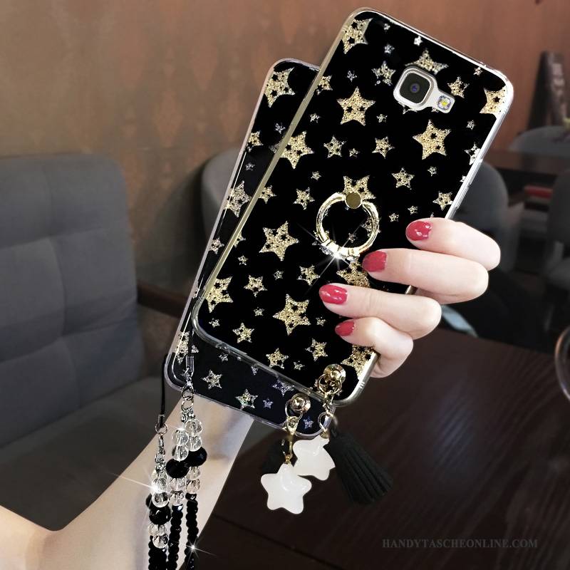 Hülle Samsung Galaxy A7 2016 Kreativ Quaste Handyhüllen, Case Samsung Galaxy A7 2016 Persönlichkeit Sterne