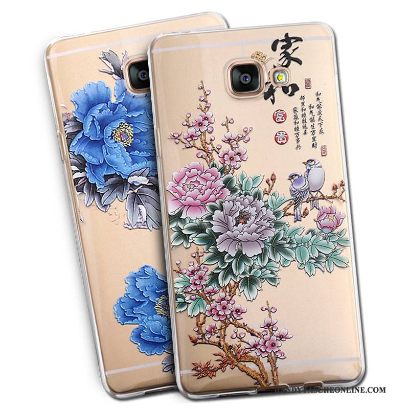 Hülle Samsung Galaxy A7 2016 Prägung Handyhüllen, Case Samsung Galaxy A7 2016 Farbe