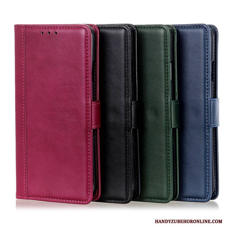Hülle Samsung Galaxy A70s Folio Business Handyhüllen, Case Samsung Galaxy A70s Taschen