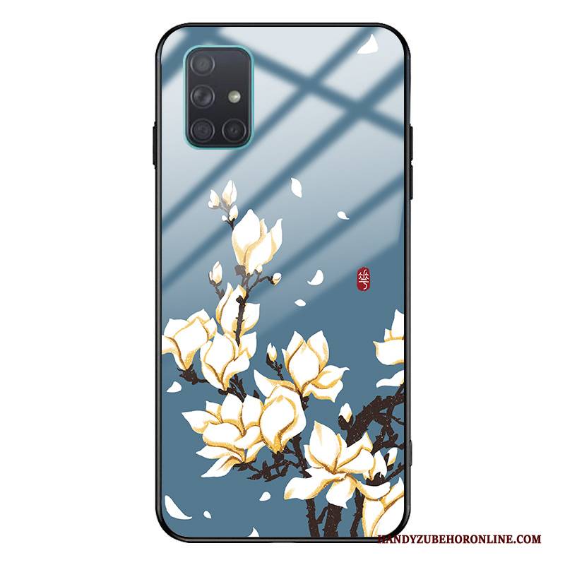 Hülle Samsung Galaxy A71 Schutz Kunst Anti-sturz, Case Samsung Galaxy A71 Taschen Handyhüllen Glas