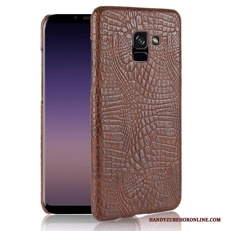 Hülle Samsung Galaxy A8 2018 Retro Handyhüllen, Case Samsung Galaxy A8 2018 Schutz