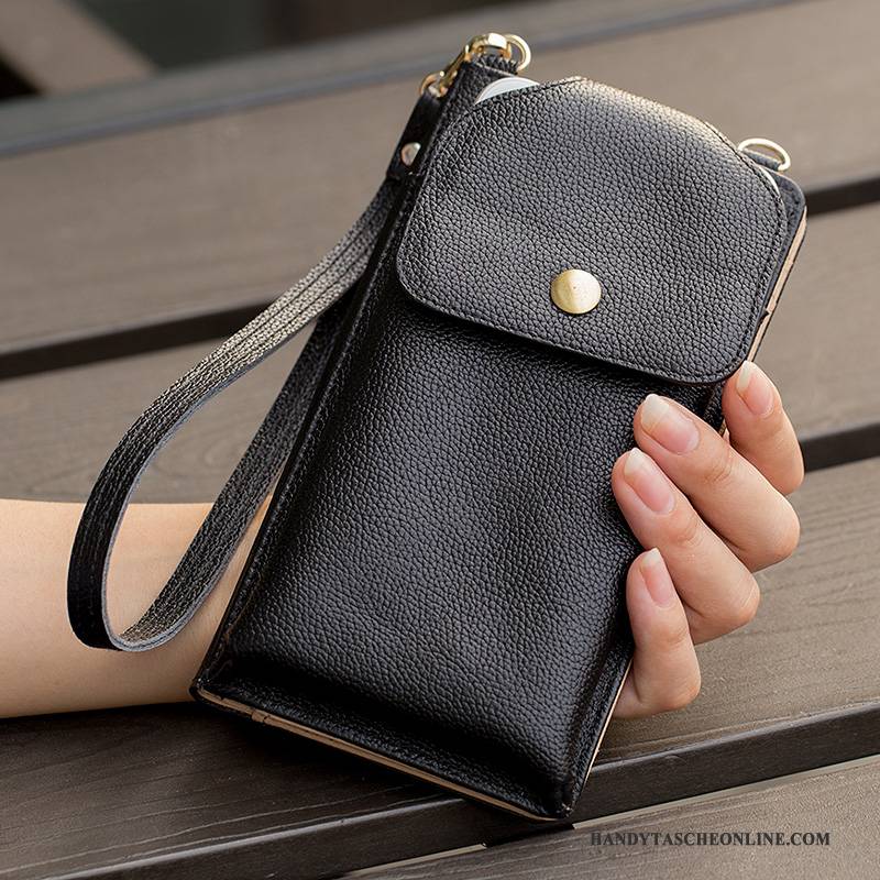 Hülle Samsung Galaxy A8 Taschen Nette Handyhüllen, Case Samsung Galaxy A8 Schutz Schwarz Trend