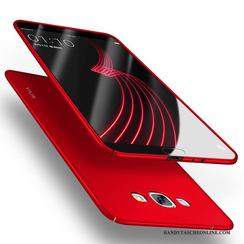 Hülle Samsung Galaxy A8 Taschen Schlank Schwer, Case Samsung Galaxy A8 Silikon Handyhüllen Nubuck