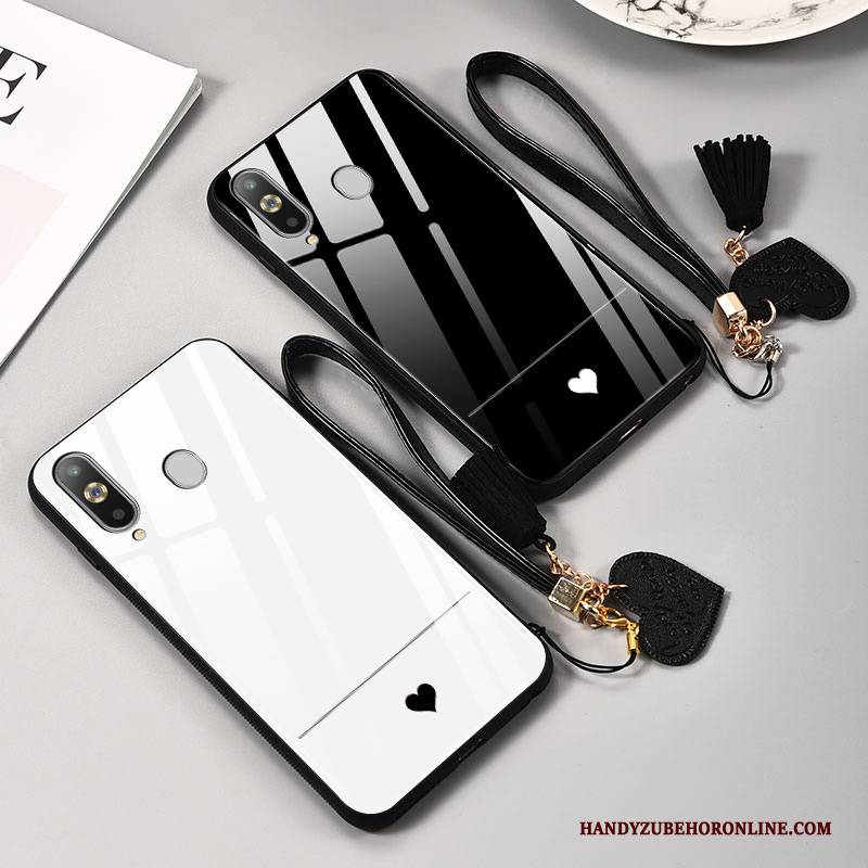 Hülle Samsung Galaxy A8s Kreativ Mini Persönlichkeit, Case Samsung Galaxy A8s Taschen Glas Anti-sturz
