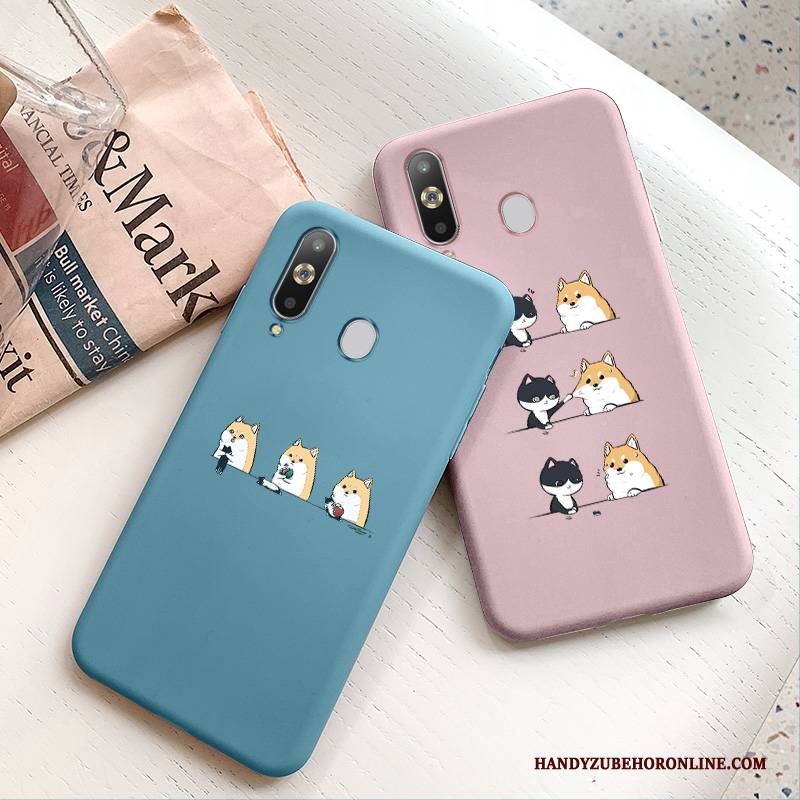 Hülle Samsung Galaxy A8s Silikon Nette Nubuck, Case Samsung Galaxy A8s Taschen Netto Rot Persönlichkeit