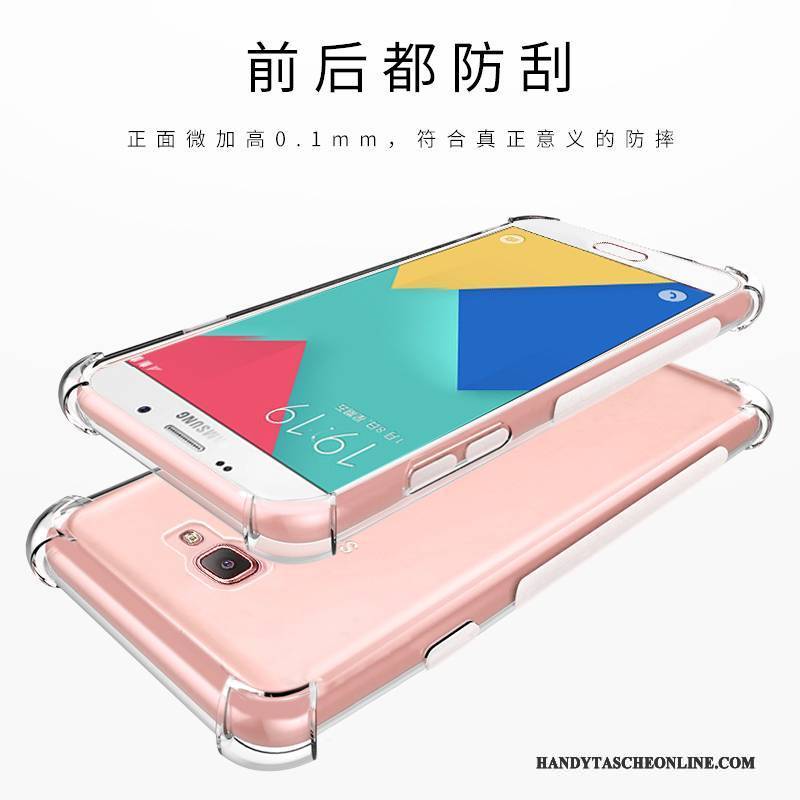 Hülle Samsung Galaxy A9 Schutz Anti-sturz Rosa, Case Samsung Galaxy A9 Taschen Handyhüllen Nubuck