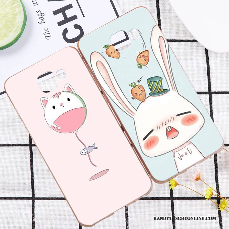 Hülle Samsung Galaxy A9 Taschen Handyhüllen Blau, Case Samsung Galaxy A9 Weiche Hoch Rosa