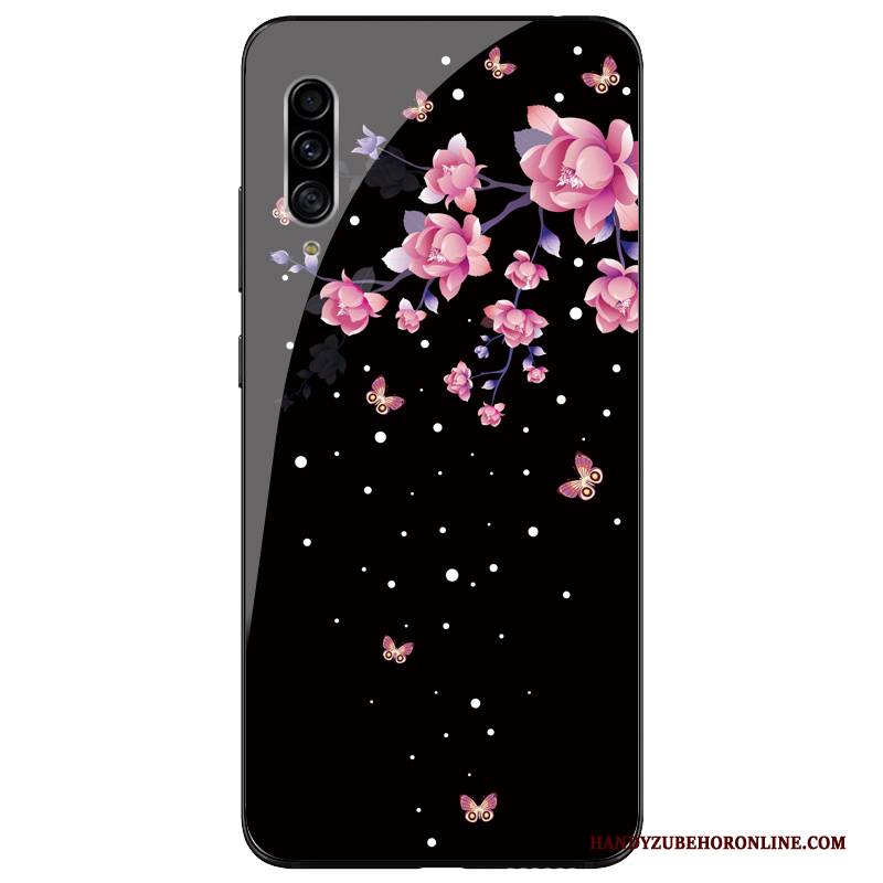 Hülle Samsung Galaxy A90 5g Kreativ Anti-sturz Persönlichkeit, Case Samsung Galaxy A90 5g Taschen Handyhüllen Schwarz