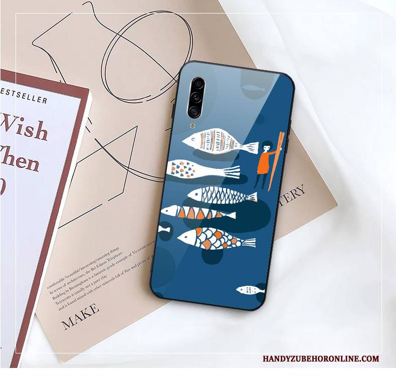 Hülle Samsung Galaxy A90 5g Schutz Anti-sturz Handyhüllen, Case Samsung Galaxy A90 5g Taschen Persönlichkeit Glas