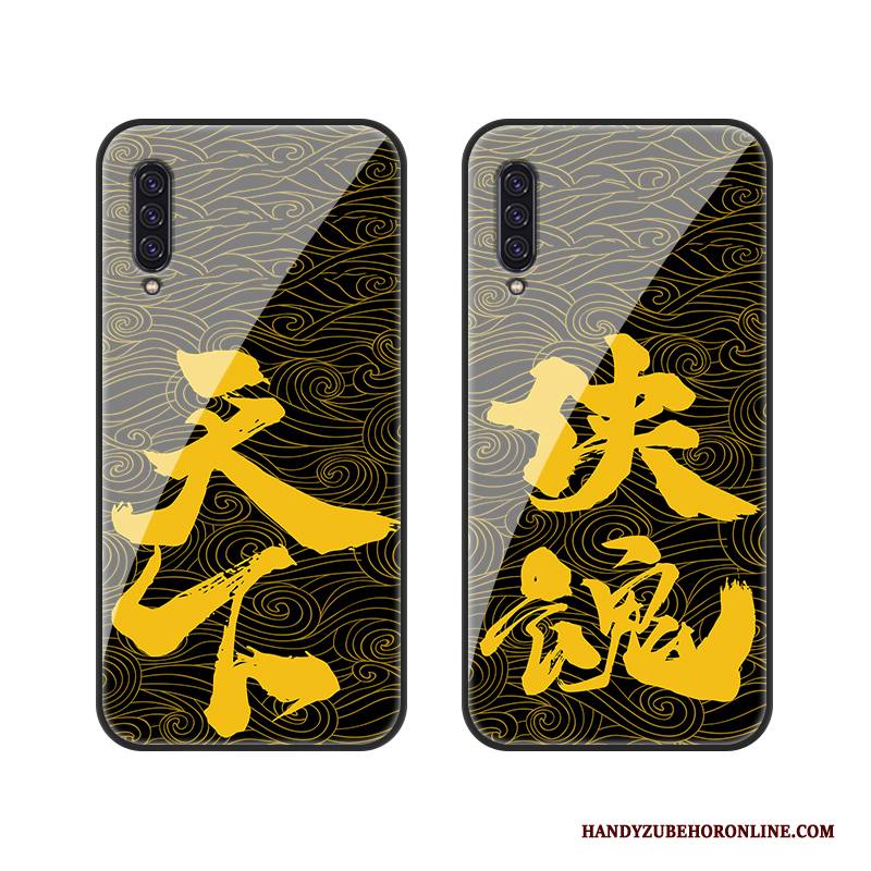 Hülle Samsung Galaxy A90 5g Weiche Persönlichkeit Trendmarke, Case Samsung Galaxy A90 5g Schutz Handyhüllen Gelb