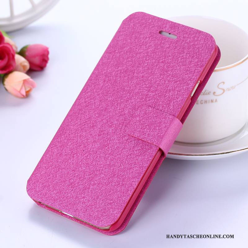 Hülle Samsung Galaxy J3 2016 Lederhülle Rot Handyhüllen, Case Samsung Galaxy J3 2016 Folio