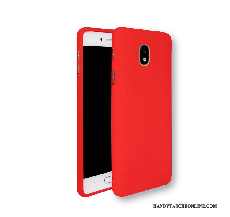 Hülle Samsung Galaxy J3 2017 Schutz Anti-sturz Rot, Case Samsung Galaxy J3 2017 Taschen Handyhüllen
