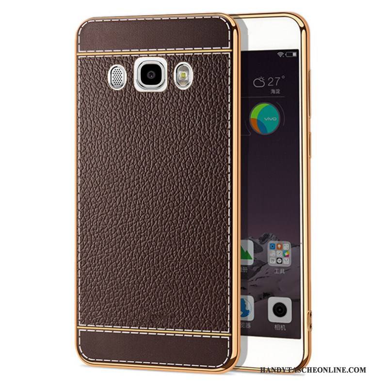 Hülle Samsung Galaxy J5 2016 Leder Muster Überzug, Case Samsung Galaxy J5 2016 Weiche