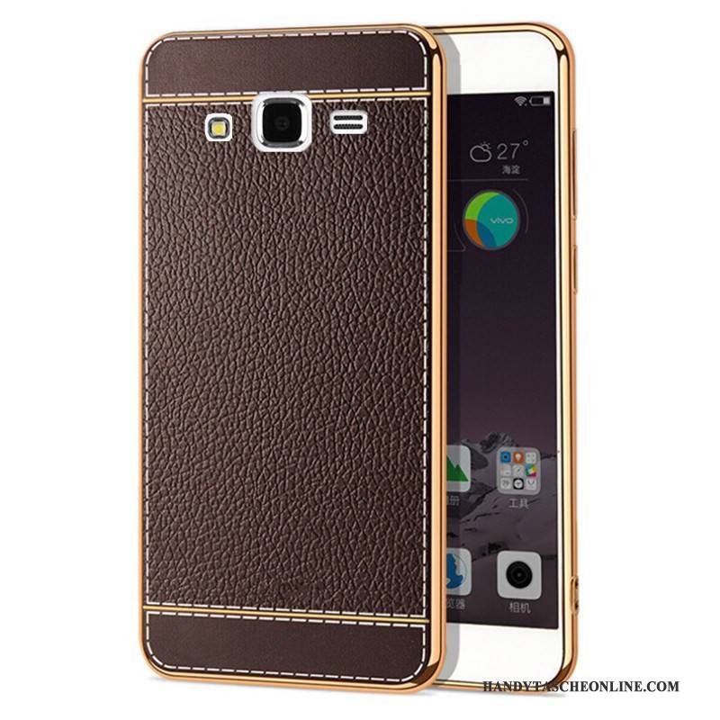 Hülle Samsung Galaxy J7 2015 Silikon Muster Überzug, Case Samsung Galaxy J7 2015 Leder Handyhüllen