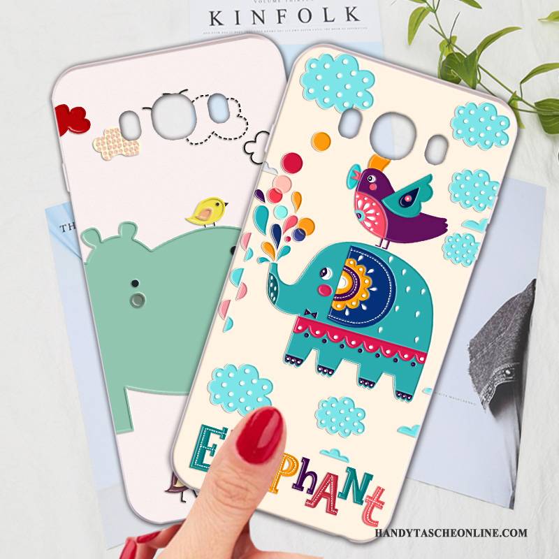 Hülle Samsung Galaxy J7 2016 Schutz Anti-sturz Schwer, Case Samsung Galaxy J7 2016 Silikon Handyhüllen Persönlichkeit