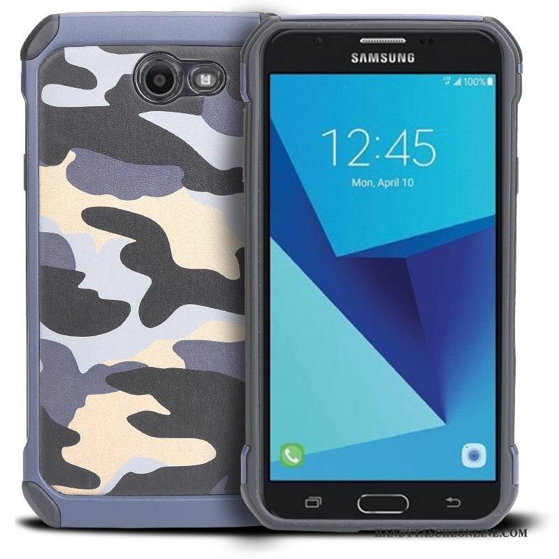 Hülle Samsung Galaxy J7 2017 Silikon Handyhüllen Persönlichkeit, Case Samsung Galaxy J7 2017 Weiche Trend Tarnung