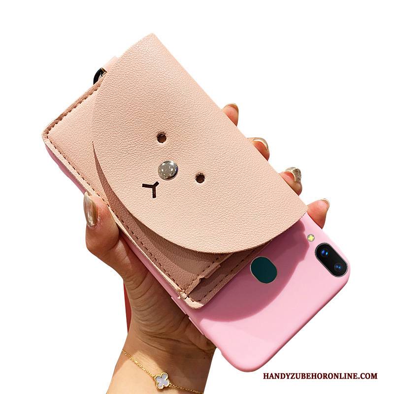 Hülle Samsung Galaxy M20 Mode Handyhüllen Rosa, Case Samsung Galaxy M20 Weiche Persönlichkeit