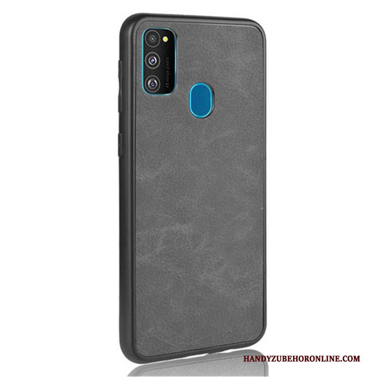 Hülle Samsung Galaxy M30s Taschen Schwer Schwarz, Case Samsung Galaxy M30s Schutz