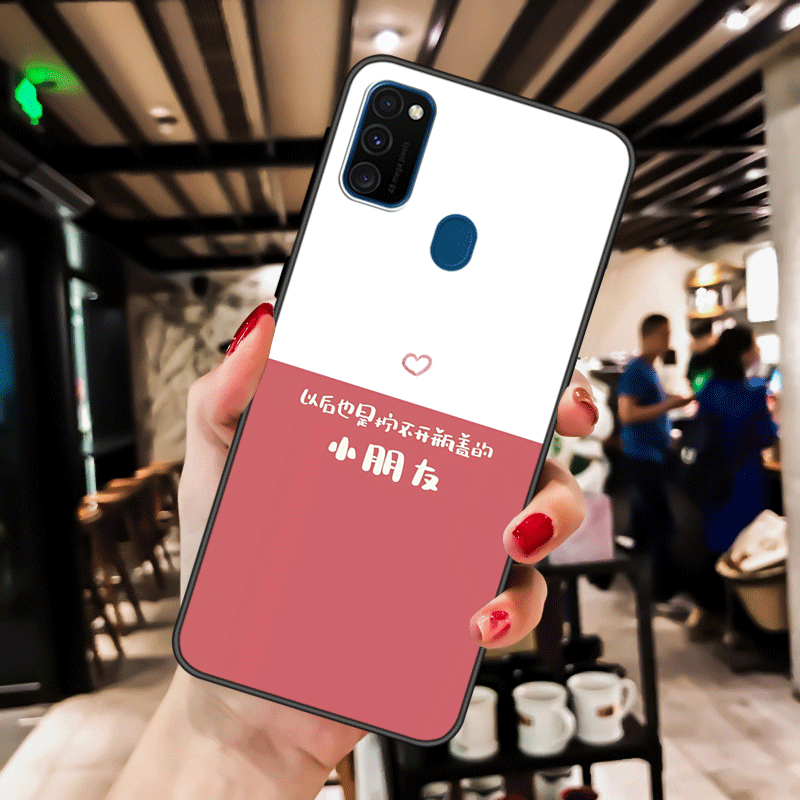 Hülle Samsung Galaxy M30s Weiche Anti-sturz Handyhüllen, Case Samsung Galaxy M30s Taschen Liebhaber Nubuck