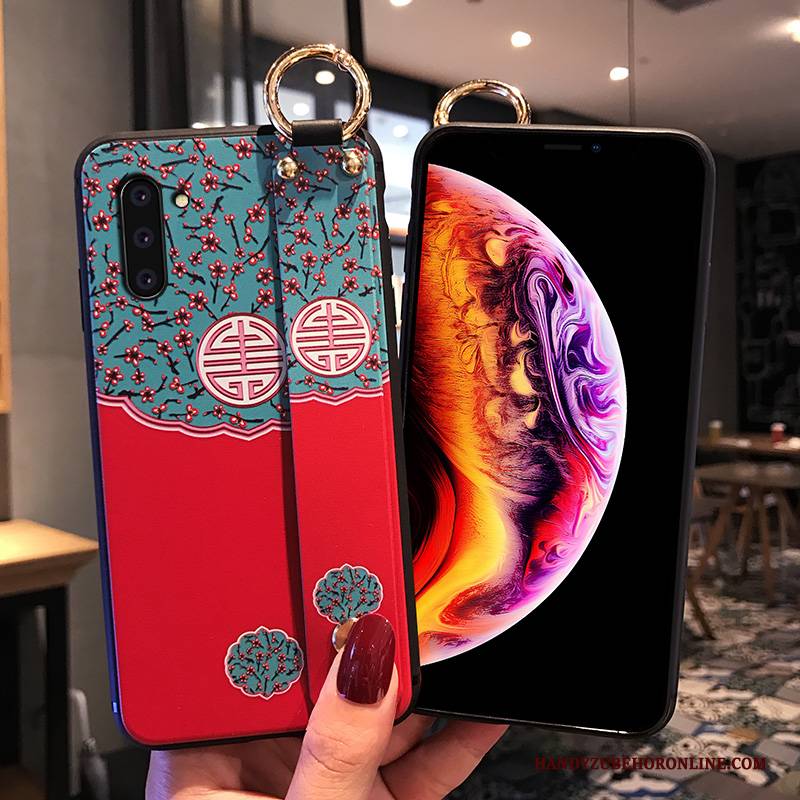 Hülle Samsung Galaxy Note 10 Taschen Handyhüllen Netto Rot, Case Samsung Galaxy Note 10 Schutz Trend