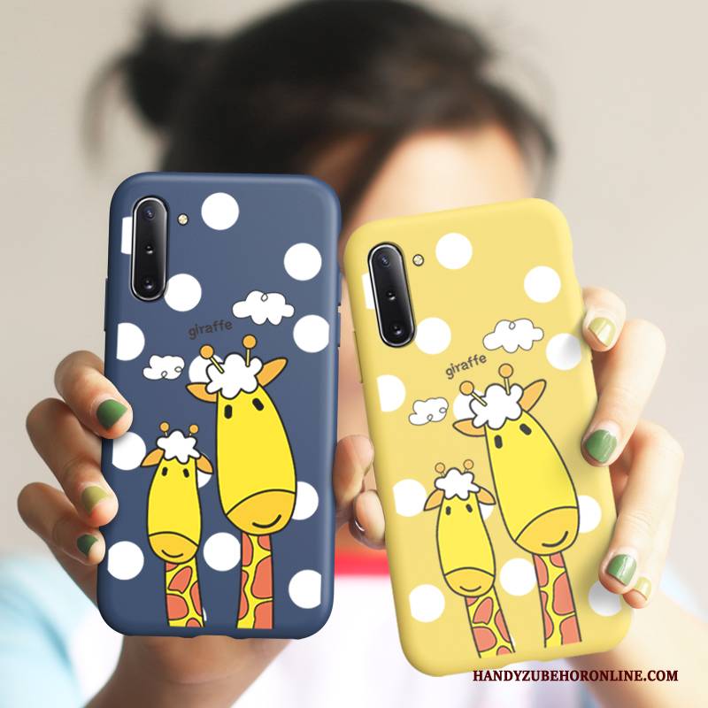Hülle Samsung Galaxy Note 10 Weiche Handyhüllen Super Süß, Case Samsung Galaxy Note 10 Karikatur Nette Schlank