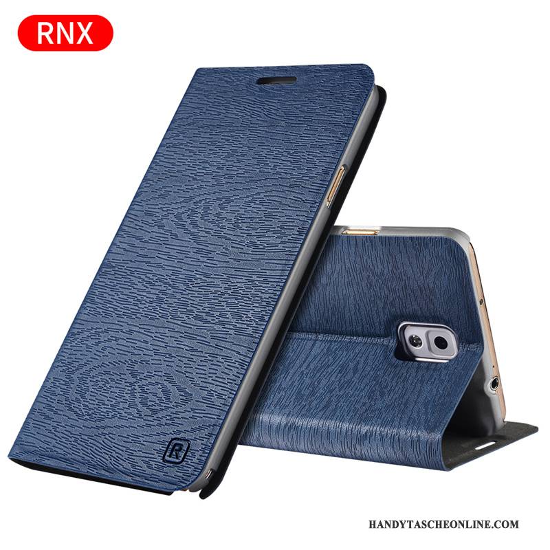 Hülle Samsung Galaxy Note 3 Lederhülle Grün Handyhüllen, Case Samsung Galaxy Note 3 Schutz Anti-sturz