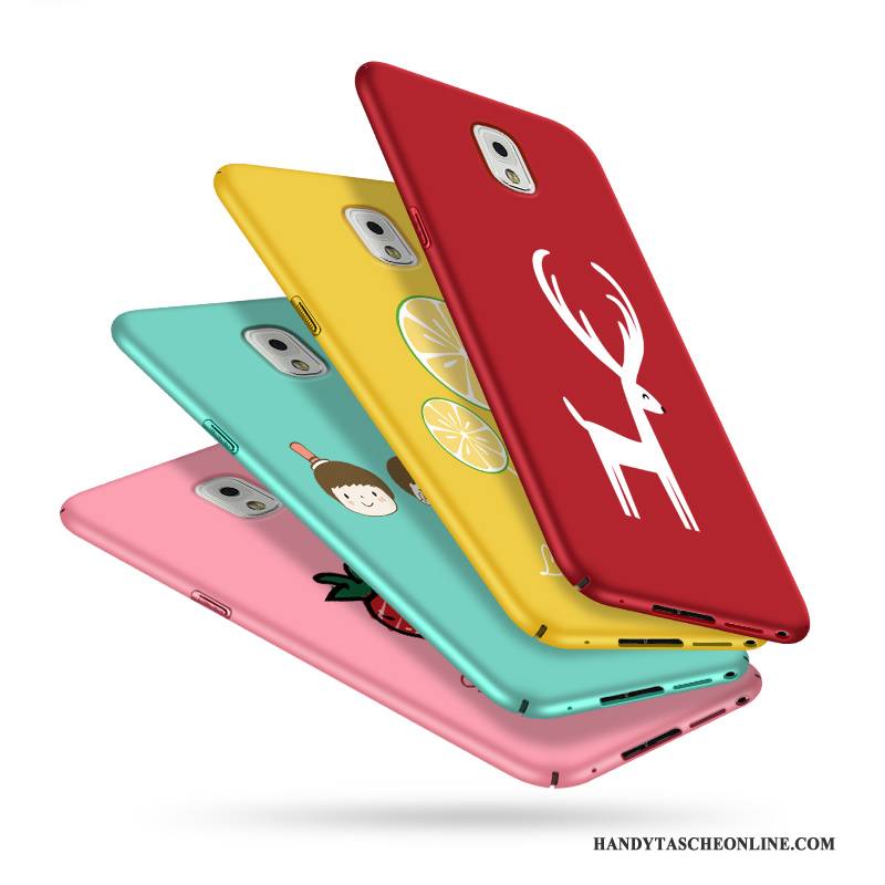 Hülle Samsung Galaxy Note 3 Schutz Handyhüllen Schwer, Case Samsung Galaxy Note 3 Kreativ Persönlichkeit Nette