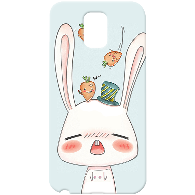 Hülle Samsung Galaxy Note 3 Silikon Hellblau Trend, Case Samsung Galaxy Note 3 Weiche Persönlichkeit Handyhüllen