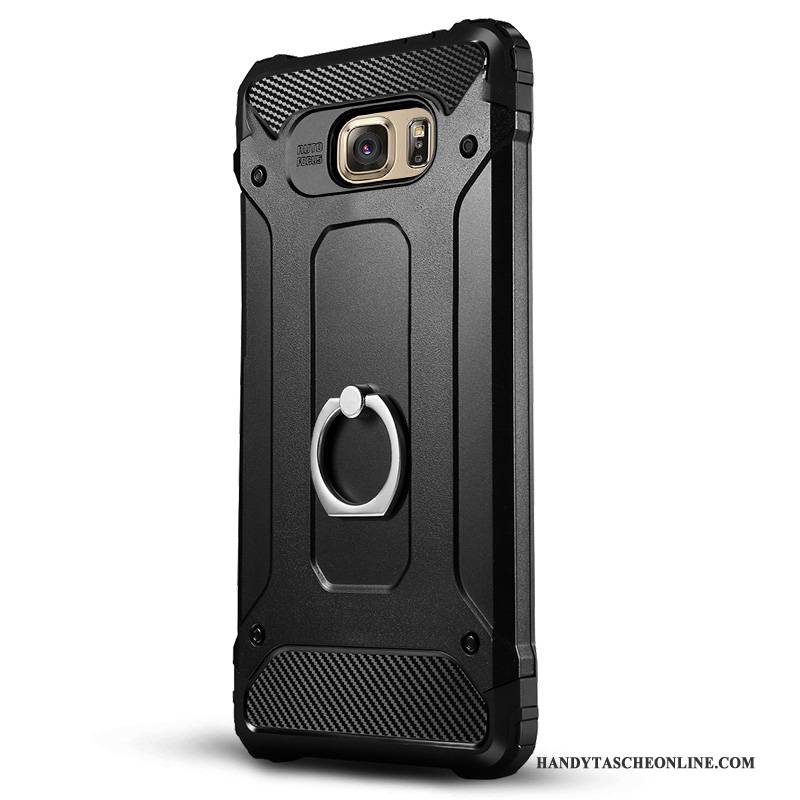 Hülle Samsung Galaxy Note 4 Kreativ Handyhüllen Schwer, Case Samsung Galaxy Note 4 Taschen Schwarz Persönlichkeit