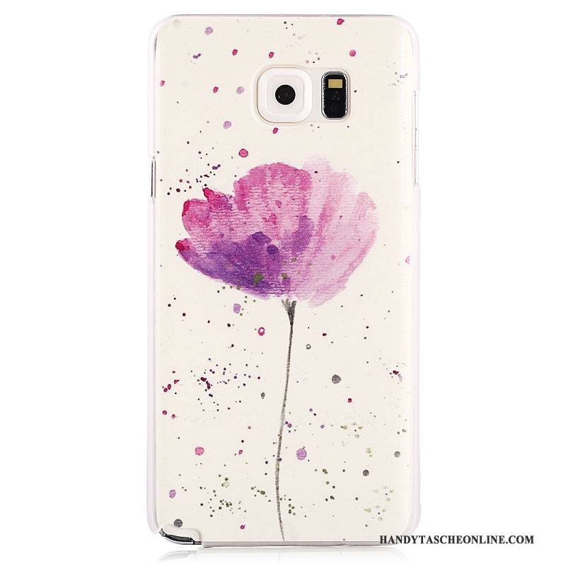 Hülle Samsung Galaxy Note 5 Gemalt Schwer Rosa, Case Samsung Galaxy Note 5 Schutz