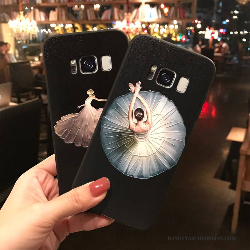 Hülle Samsung Galaxy Note 5 Karikatur Schwarz Hängende Verzierungen, Case Samsung Galaxy Note 5 Silikon Handyhüllen Trend