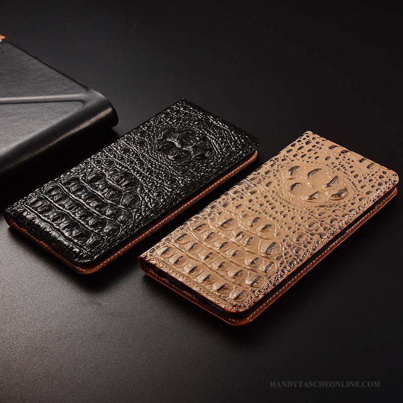 Hülle Samsung Galaxy Note 5 Leder Schwarz Muster, Case Samsung Galaxy Note 5 Folio Handyhüllen