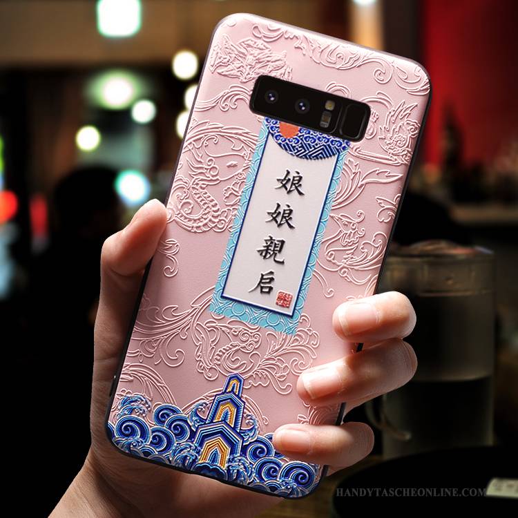 Hülle Samsung Galaxy Note 8 Kreativ Persönlichkeit Handyhüllen, Case Samsung Galaxy Note 8 Silikon Anti-sturz Neu