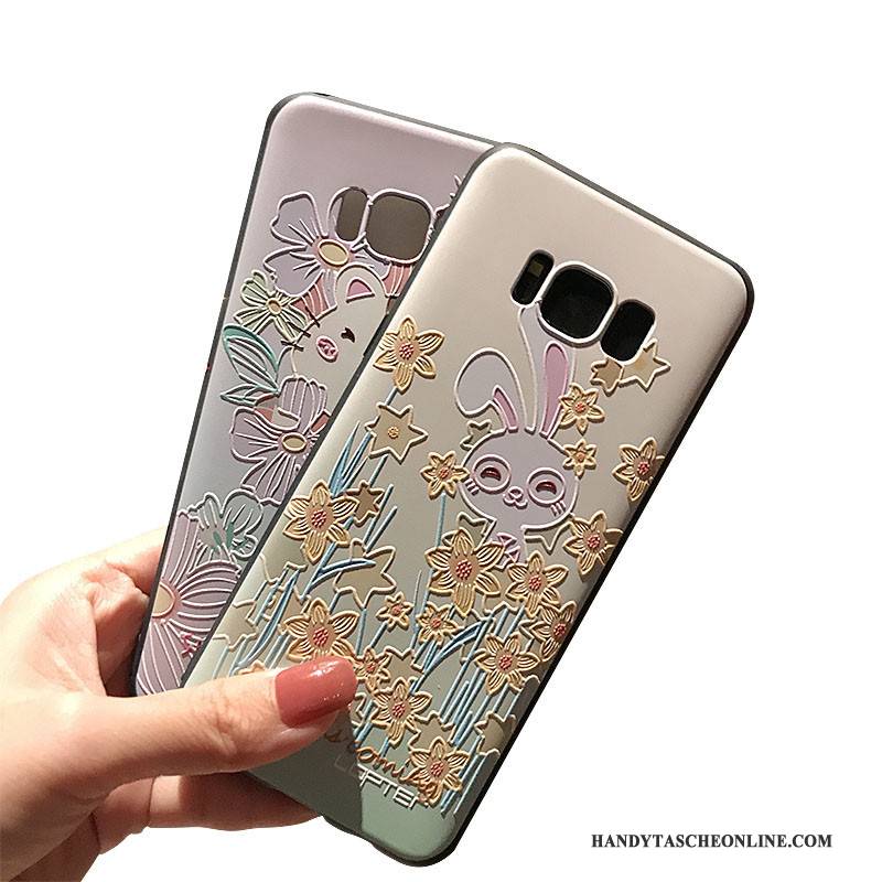Hülle Samsung Galaxy Note 8 Prägung Schwarz Handyhüllen, Case Samsung Galaxy Note 8 Weiche Nubuck