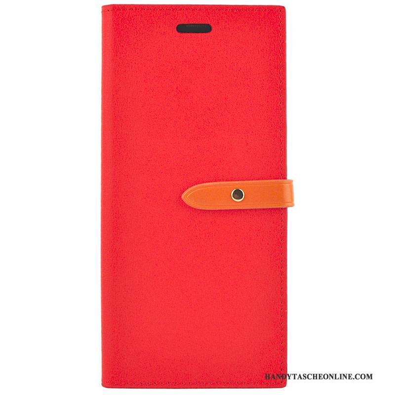 Hülle Samsung Galaxy Note 8 Silikon Handyhüllen Rot, Case Samsung Galaxy Note 8 Lederhülle Schlank