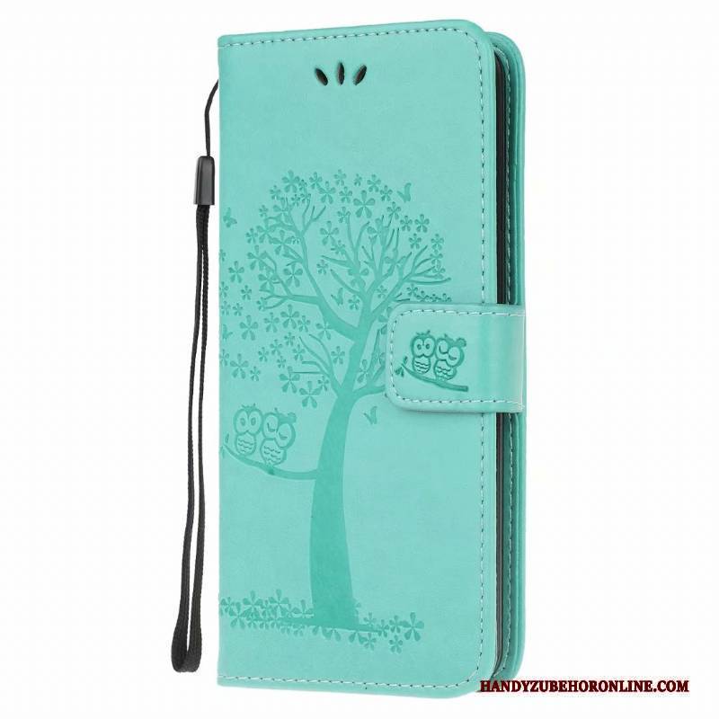 Hülle Samsung Galaxy Note20 Lederhülle Grün Handyhüllen, Case Samsung Galaxy Note20 Weiche
