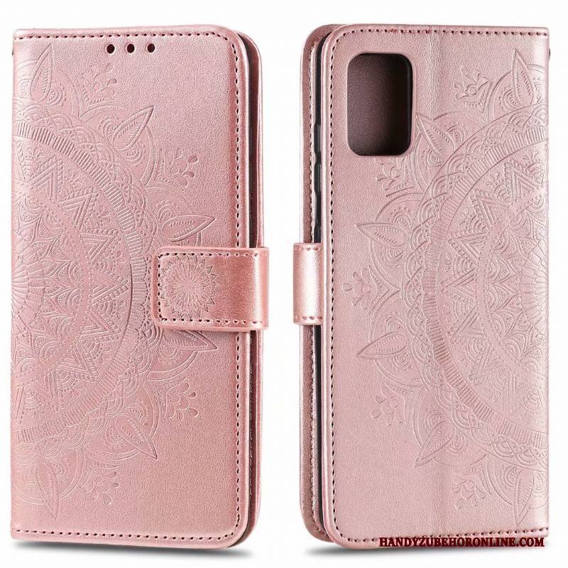 Hülle Samsung Galaxy Note20 Taschen Karte Rosa, Case Samsung Galaxy Note20 Folio