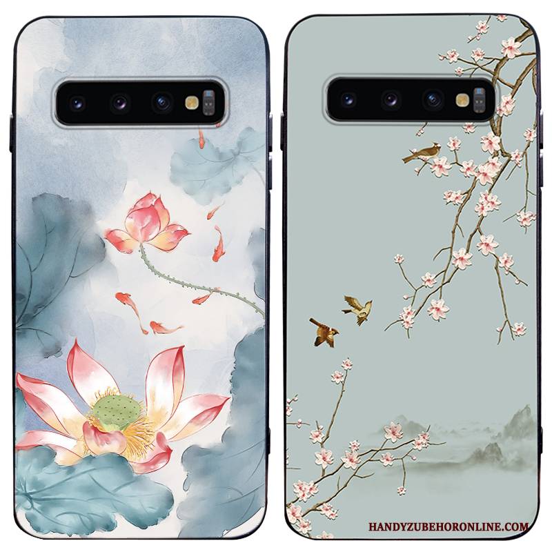 Hülle Samsung Galaxy S10 Kreativ Anti-sturz Handyhüllen, Case Samsung Galaxy S10 Weiche Persönlichkeit Trendmarke